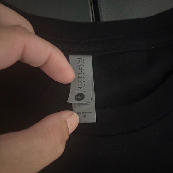 Unisex Glow in the Dark Graphic Tee Black Medium - Picture 5 of 5